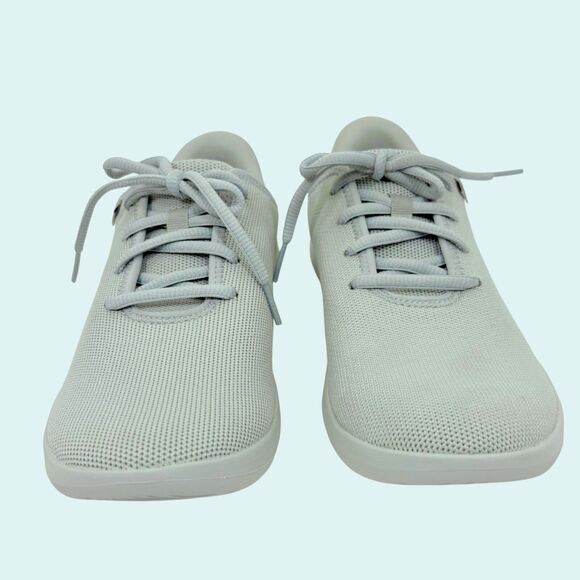 Kizik Madrid Eco Knit Shoes Womens 7 Mens 5.5 Wide Gray Hands Free Sneakers - Picture 2 of 8